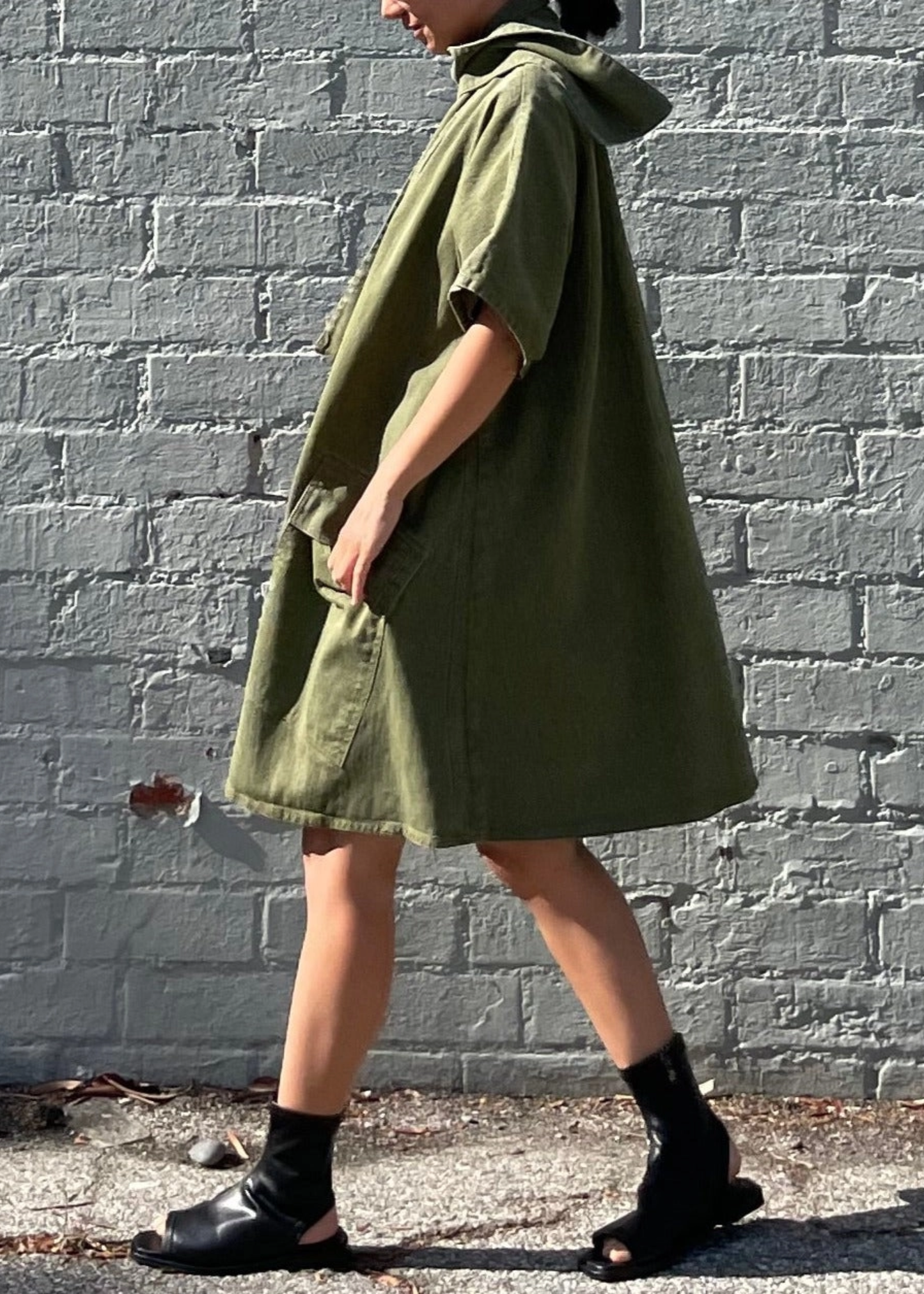 Los Angeles dress, olive