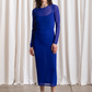 Mesh ls top, cobalt