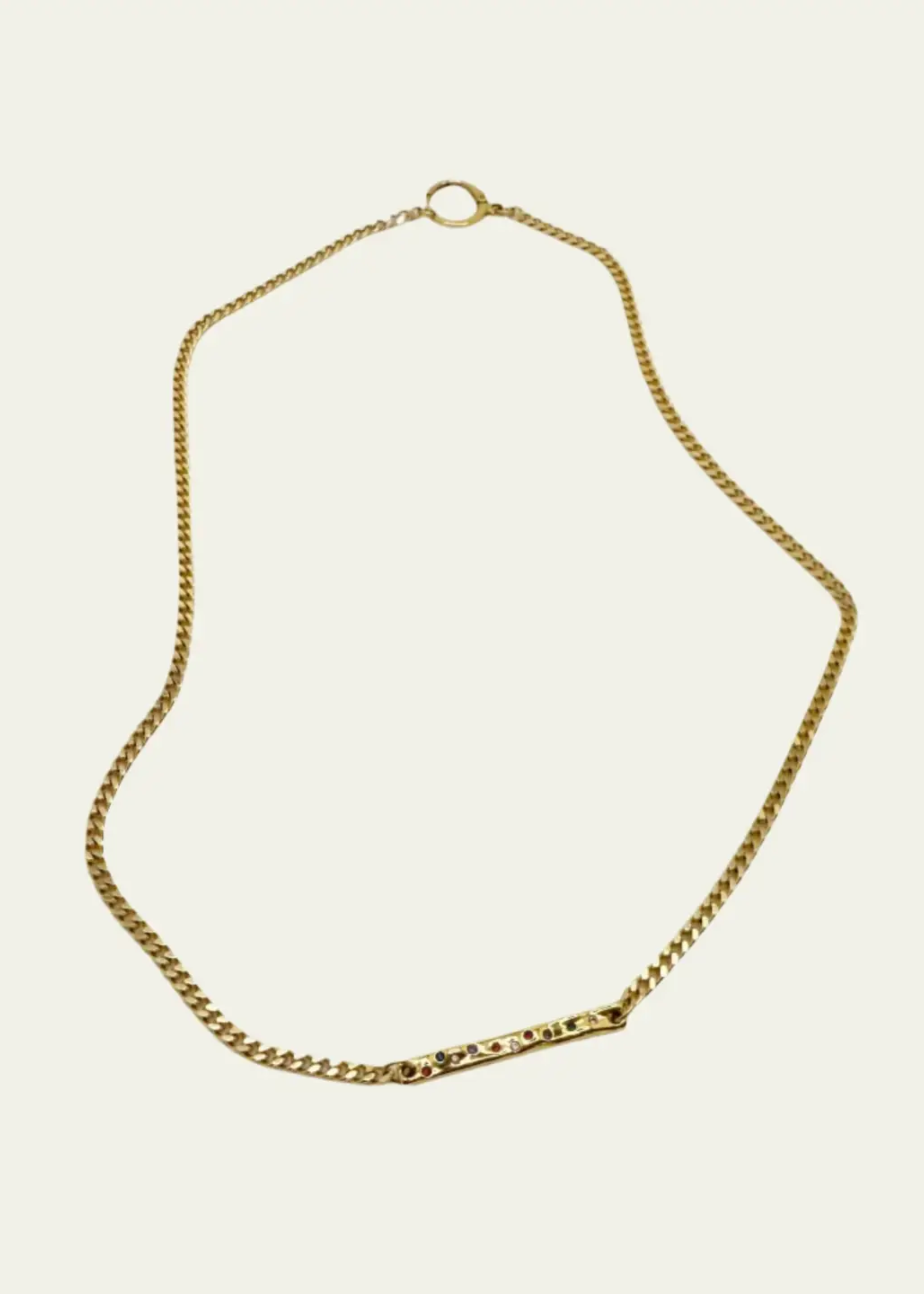 The alignment chain necklace
