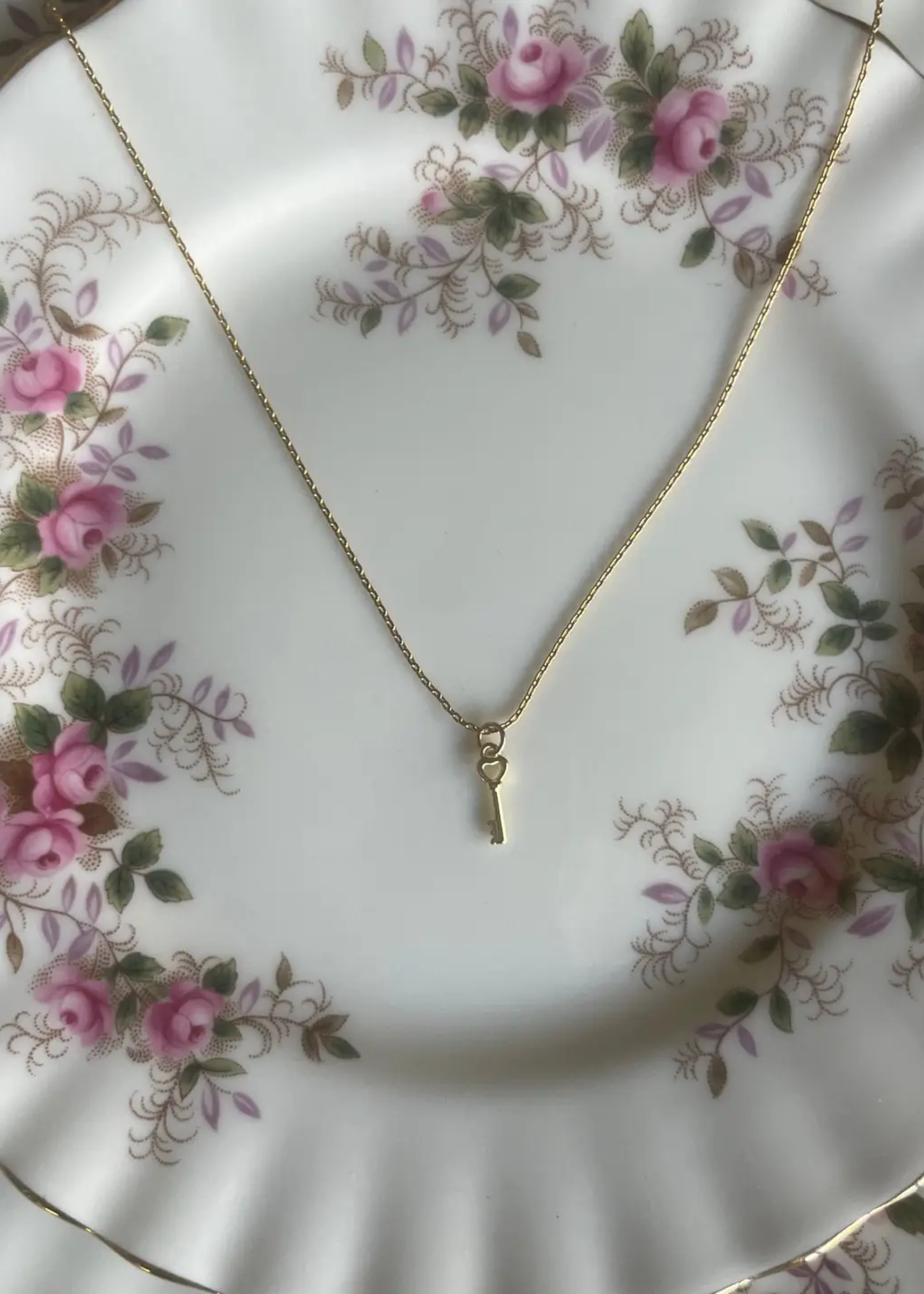 Key to my heart necklace