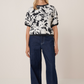 Etched top, etched jacquard