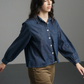 Ada cropped blouse