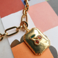 Cherry stained kisses necklace