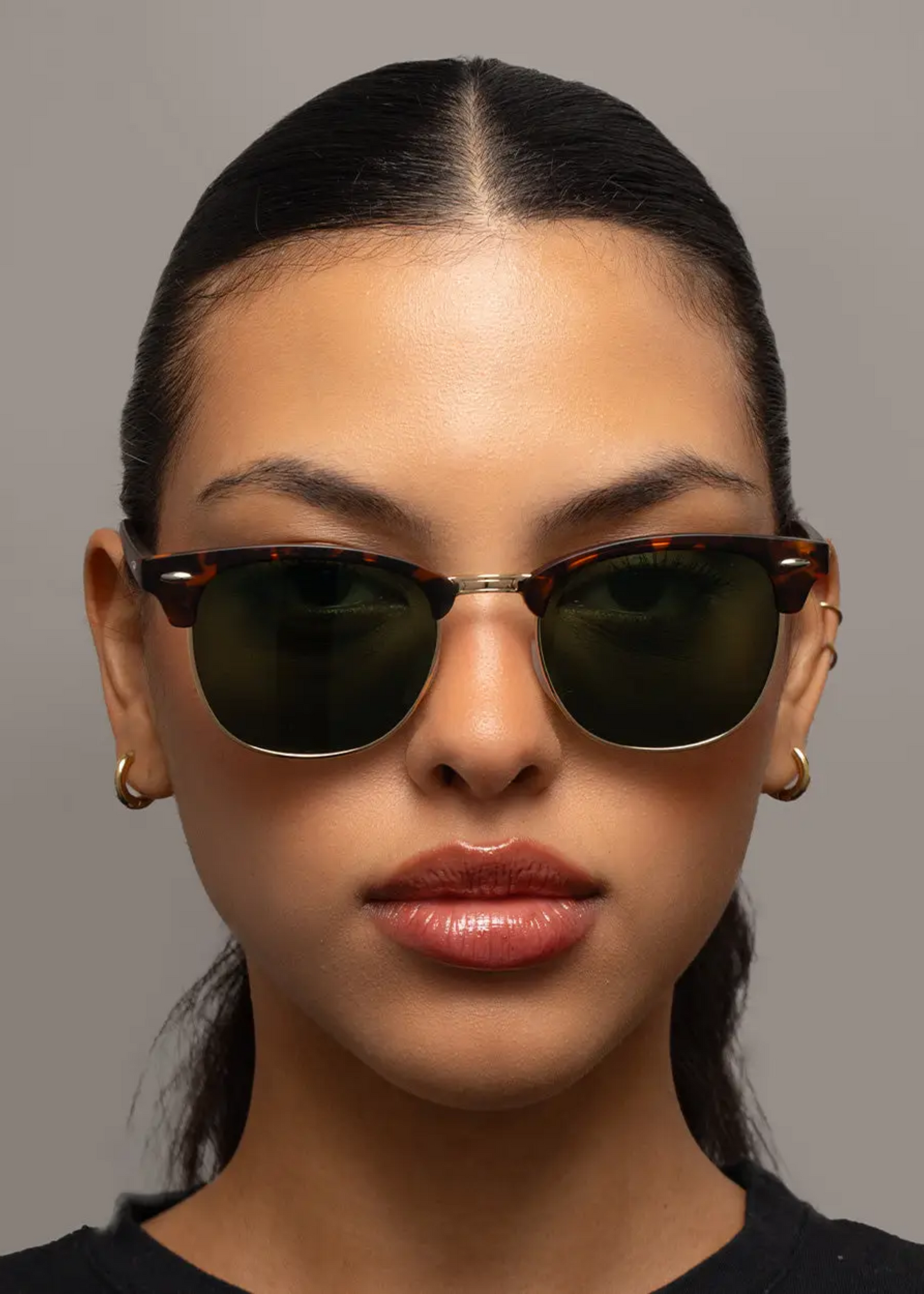 The Masters sunglasses, green tortoise