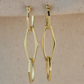 Geometric dangle earrings