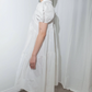 Fidelina dress, white