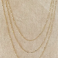 Curb chain with pressed details, 1mm
