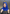 Cashmere balaclava, royal blue
