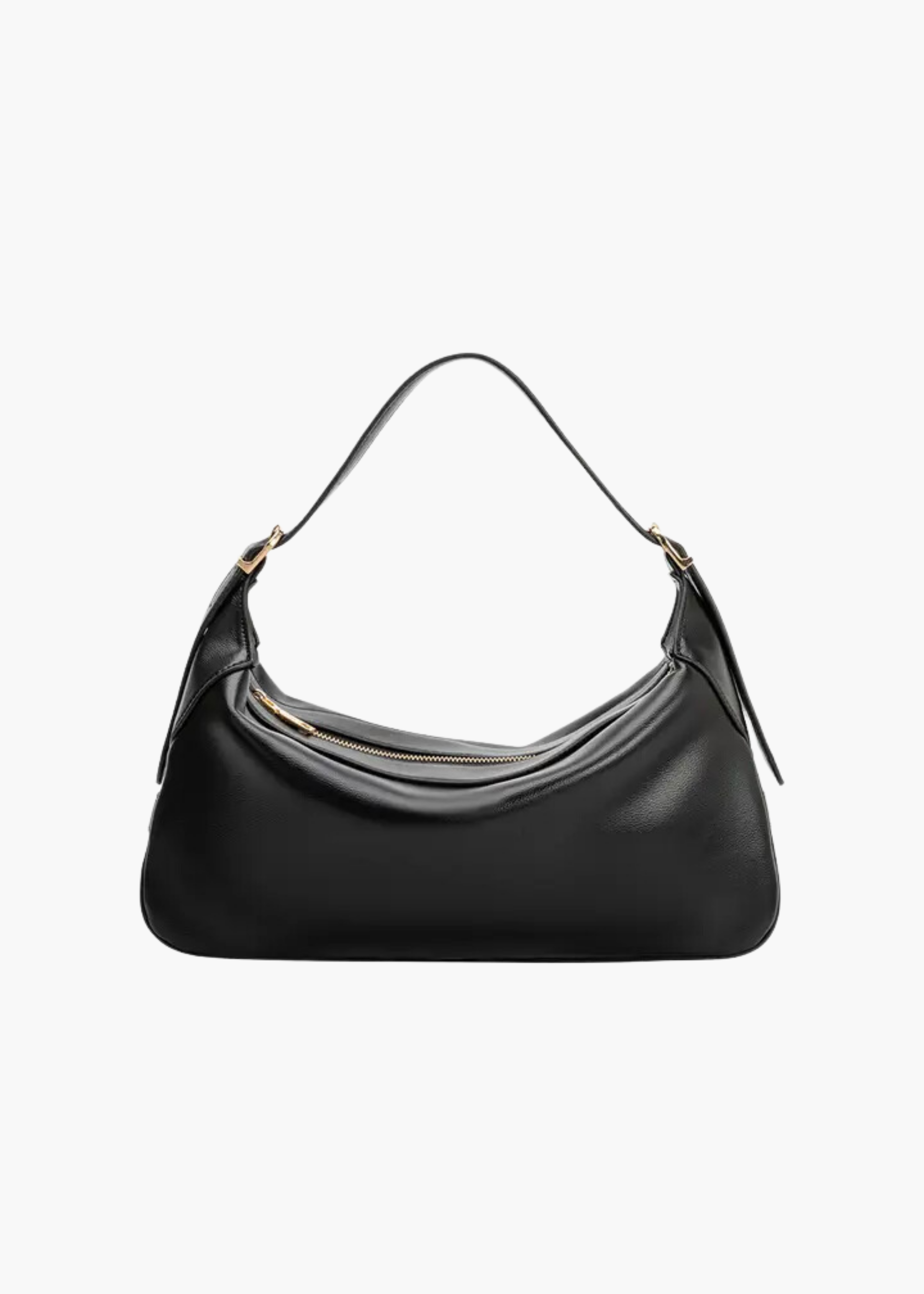 Nicolette recycled vegan shoulder bag, black