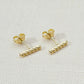 Beaded bar studs