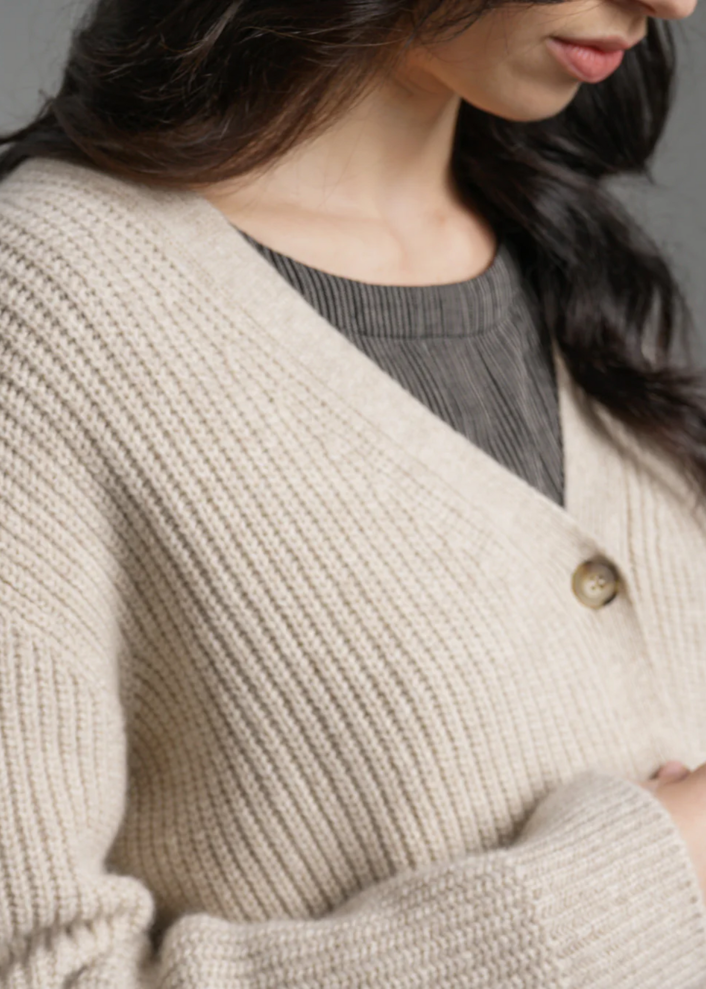 Amita ribbed cardigan