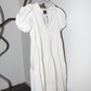 Fidelina dress, white