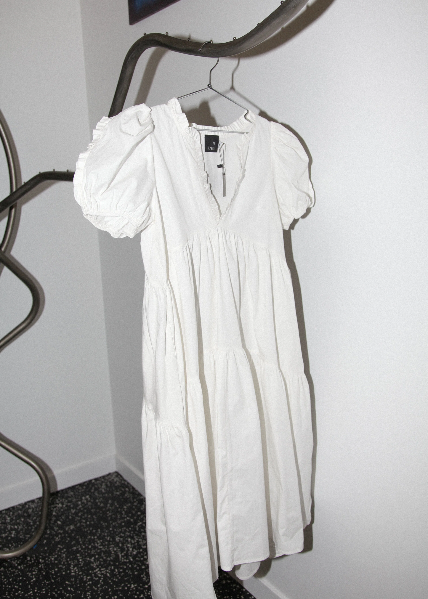 Fidelina dress, white