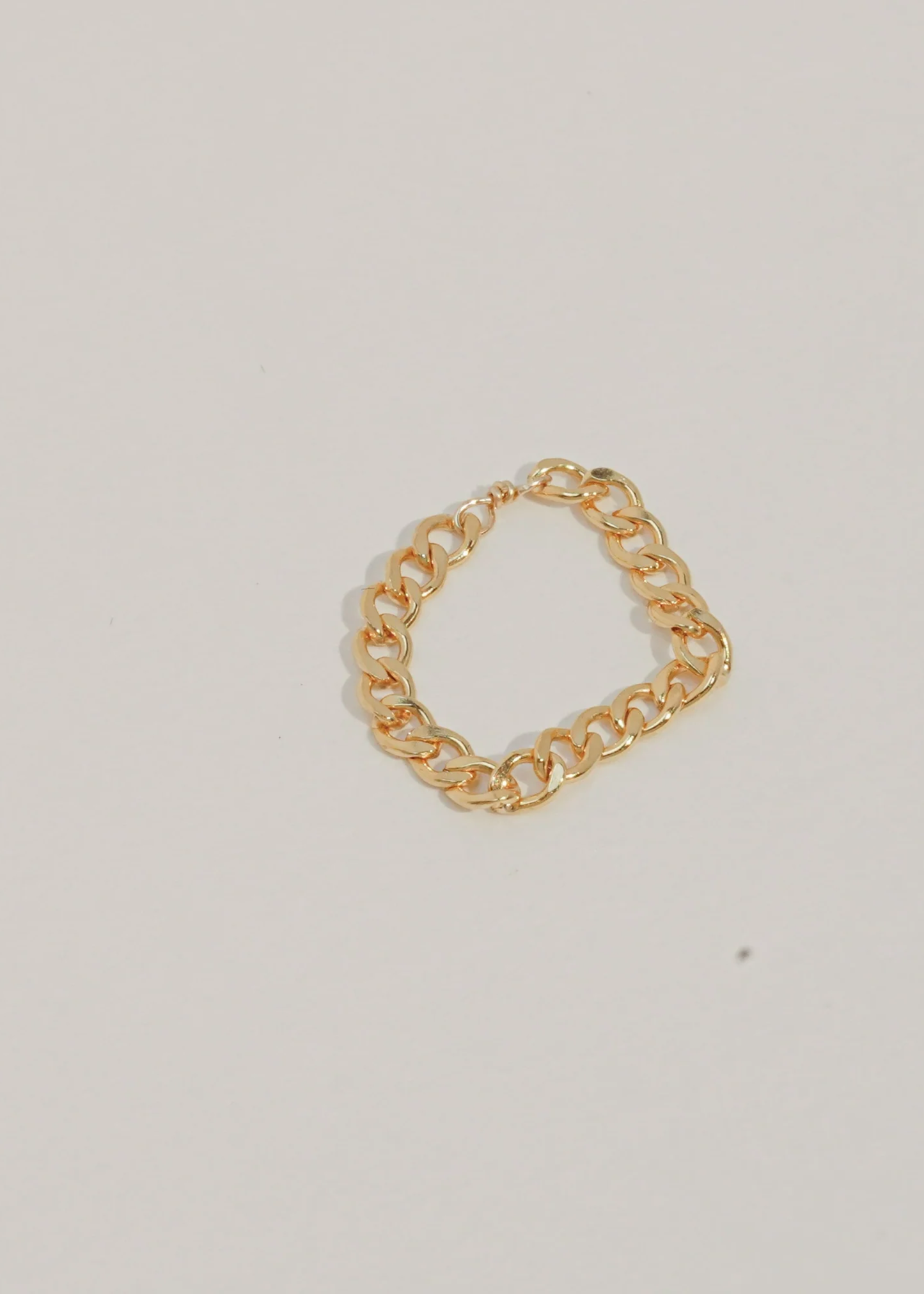 Braided chain ring