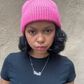 Alva beanie, pink