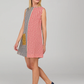 Gillie dress, sliced seersucker
