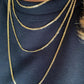 Flat mariner chain, 2mm