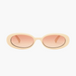 Outta love sunglasses, ecru