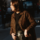 Barbès jacket, leopard