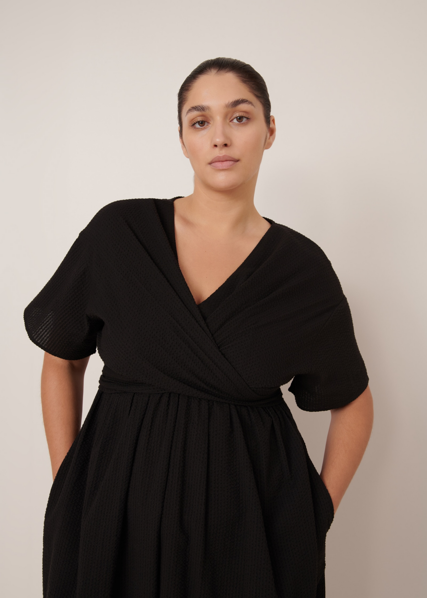 Composer dress, black
