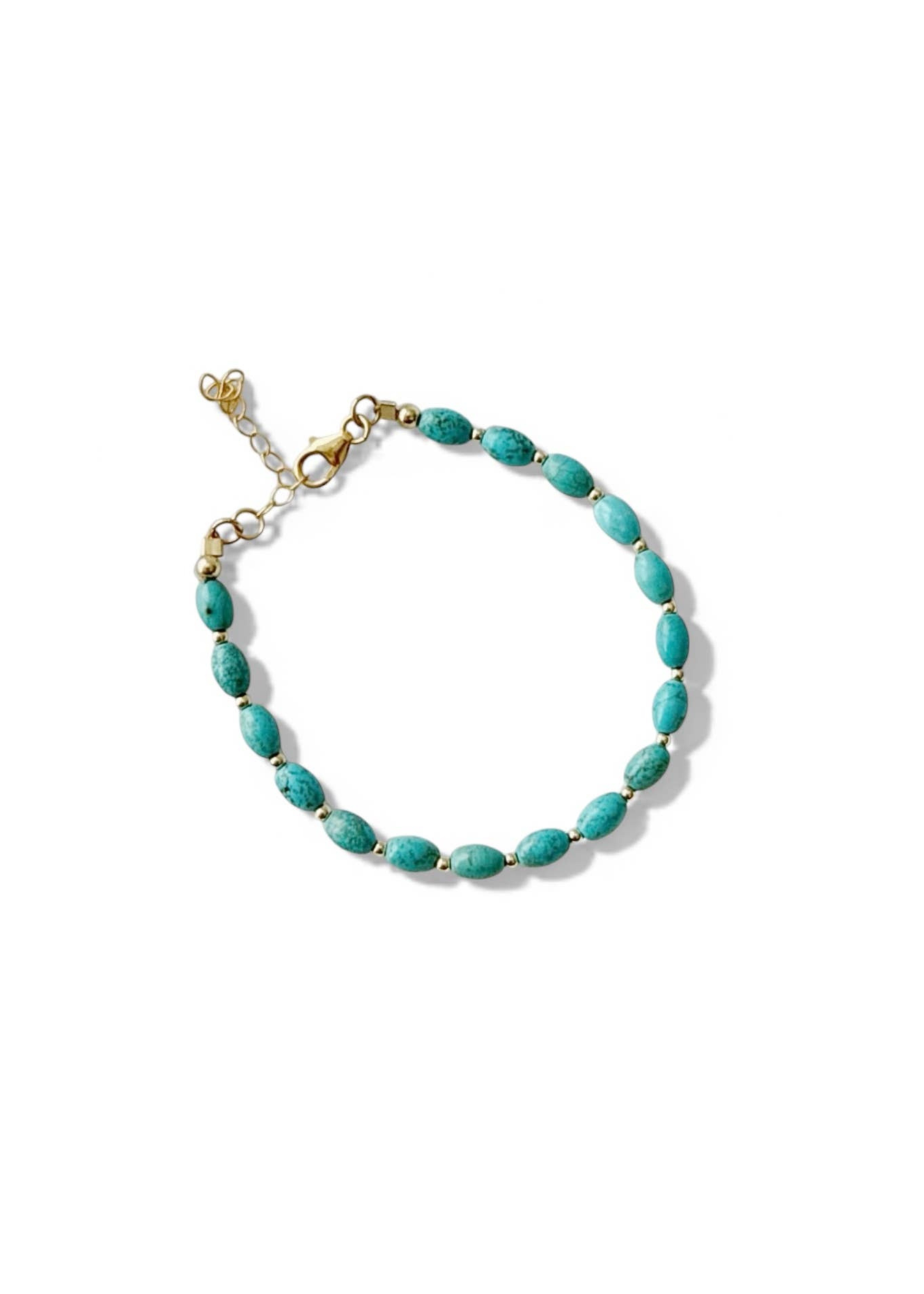 Wanderlust turquoise bracelet