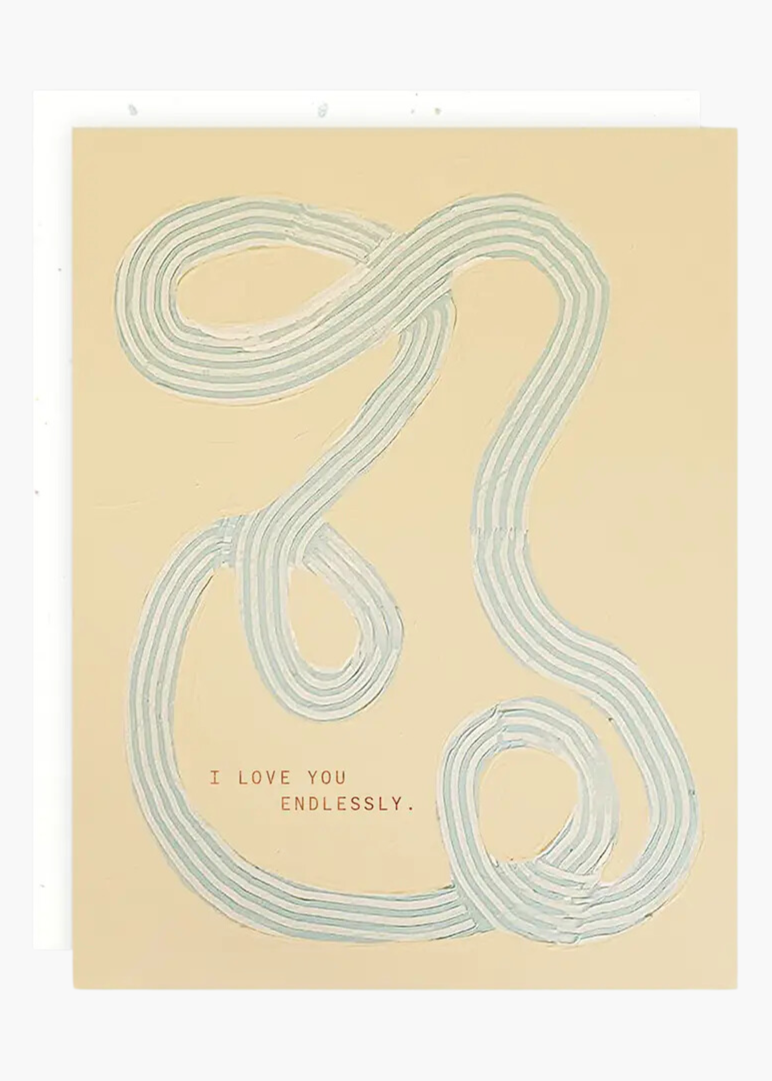 Love you endlessly card