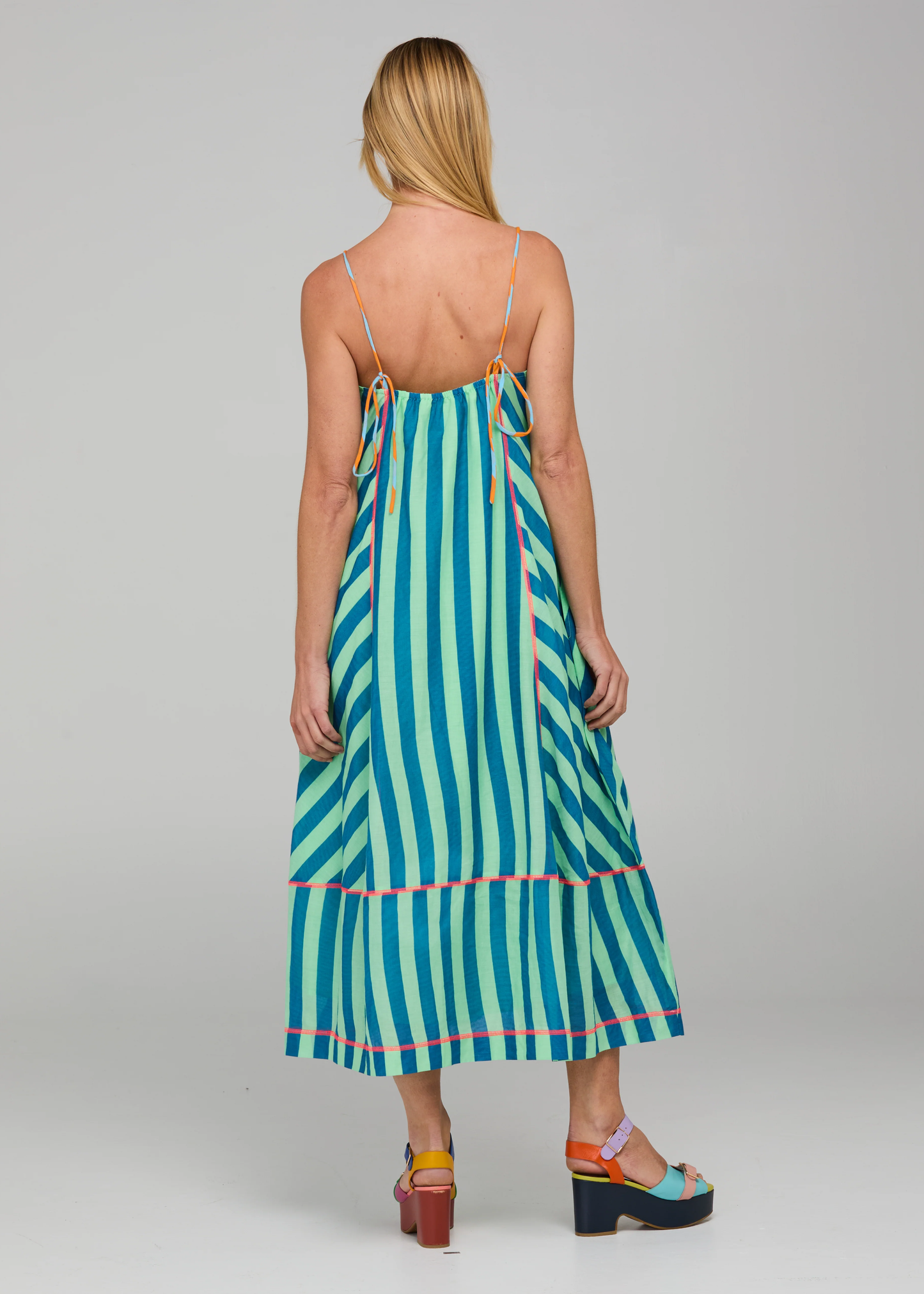 Sami dress, capri green
