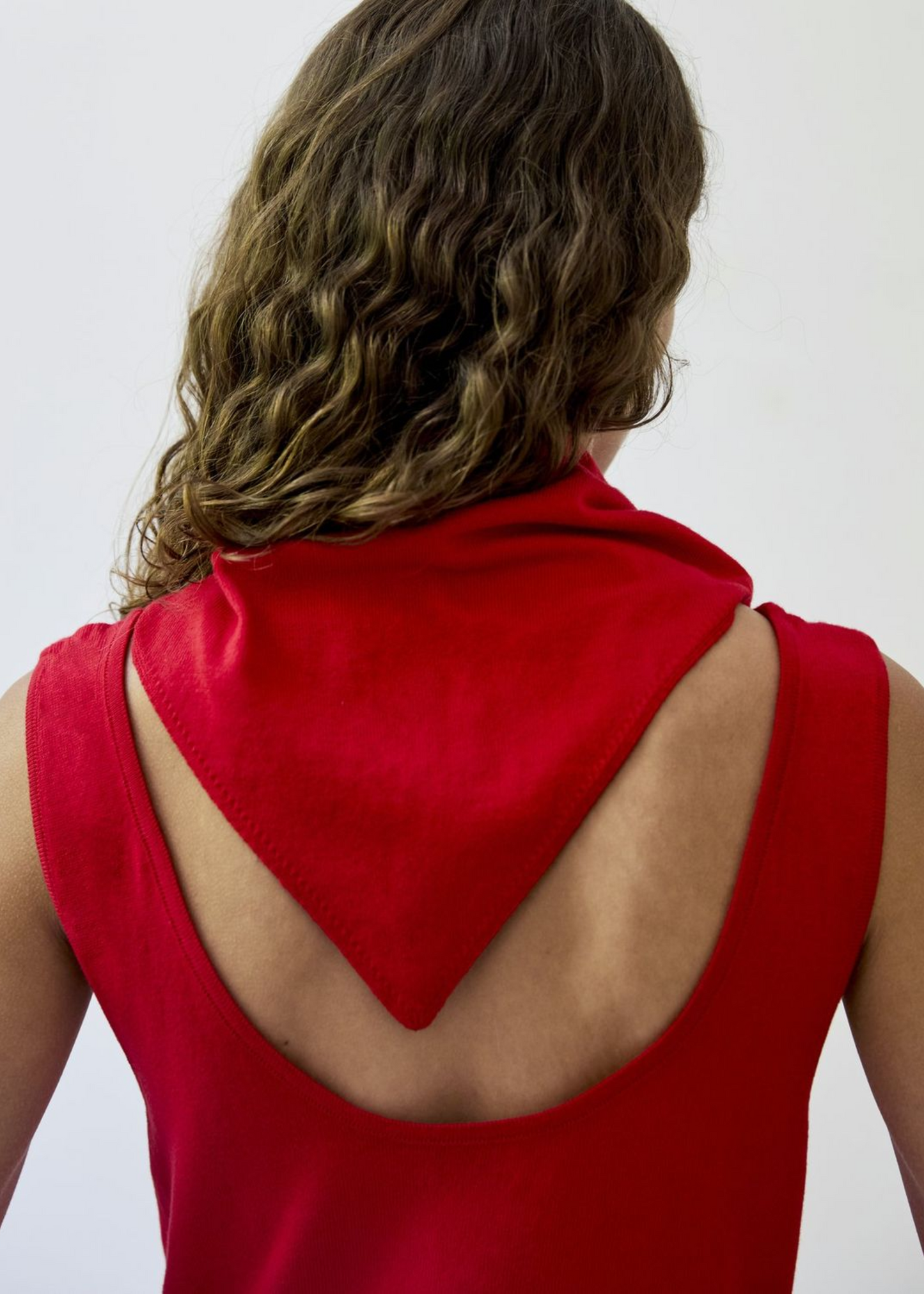 Paloma dress, red