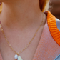 Off the hook fish necklace