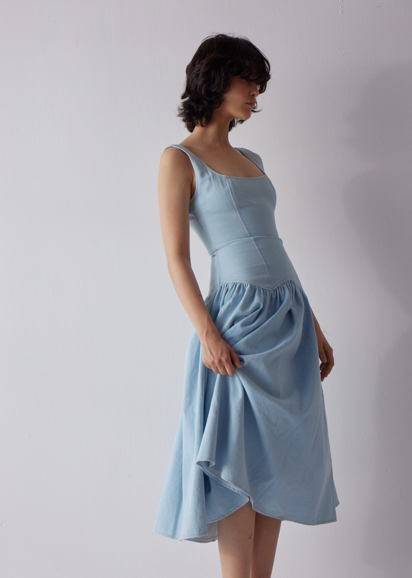 Danielle dress, light blue