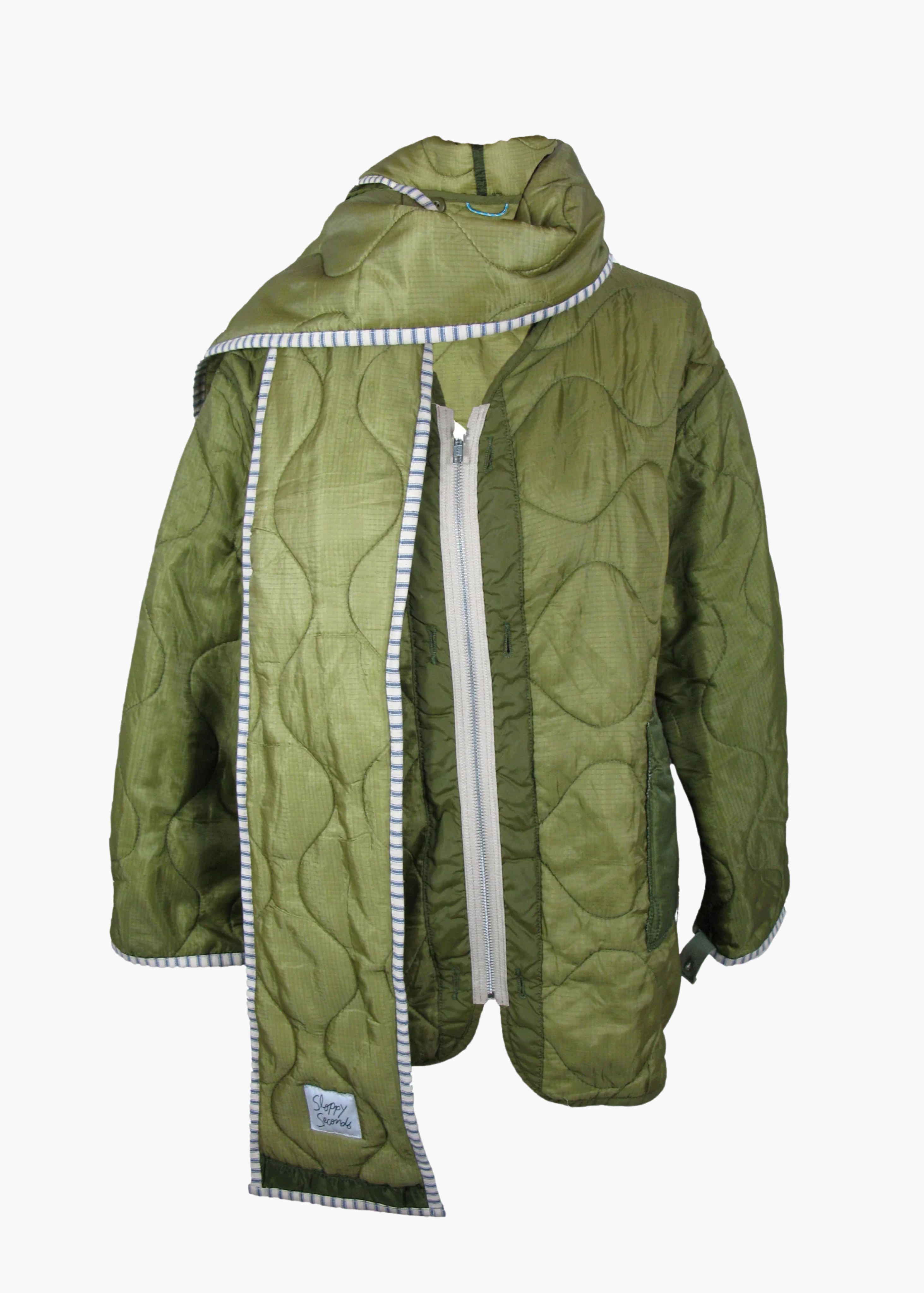 Military liner, scarf