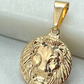 Lion face charm