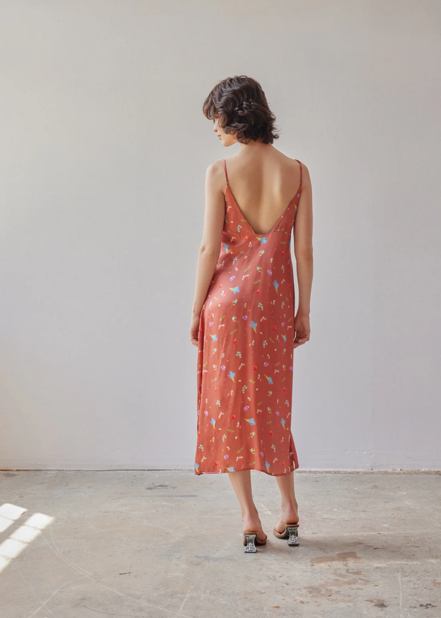 Lisbon dress, copper