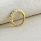 Pearl band ring