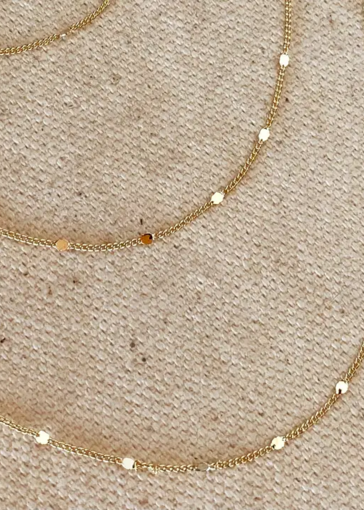 Curb chain with pressed details, 1mm