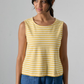 Alma jersey top, yellow