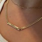 The alignment chain necklace