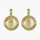 Lockets rose flower pendant