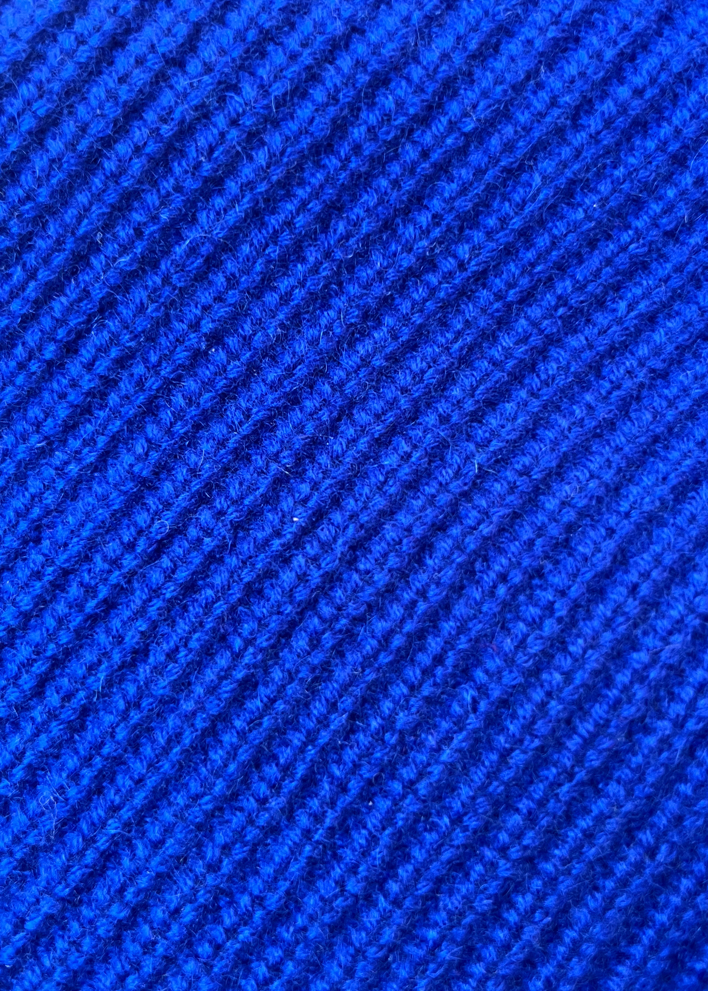 Cashmere balaclava, royal blue