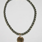 Feelings necklace, silk cord