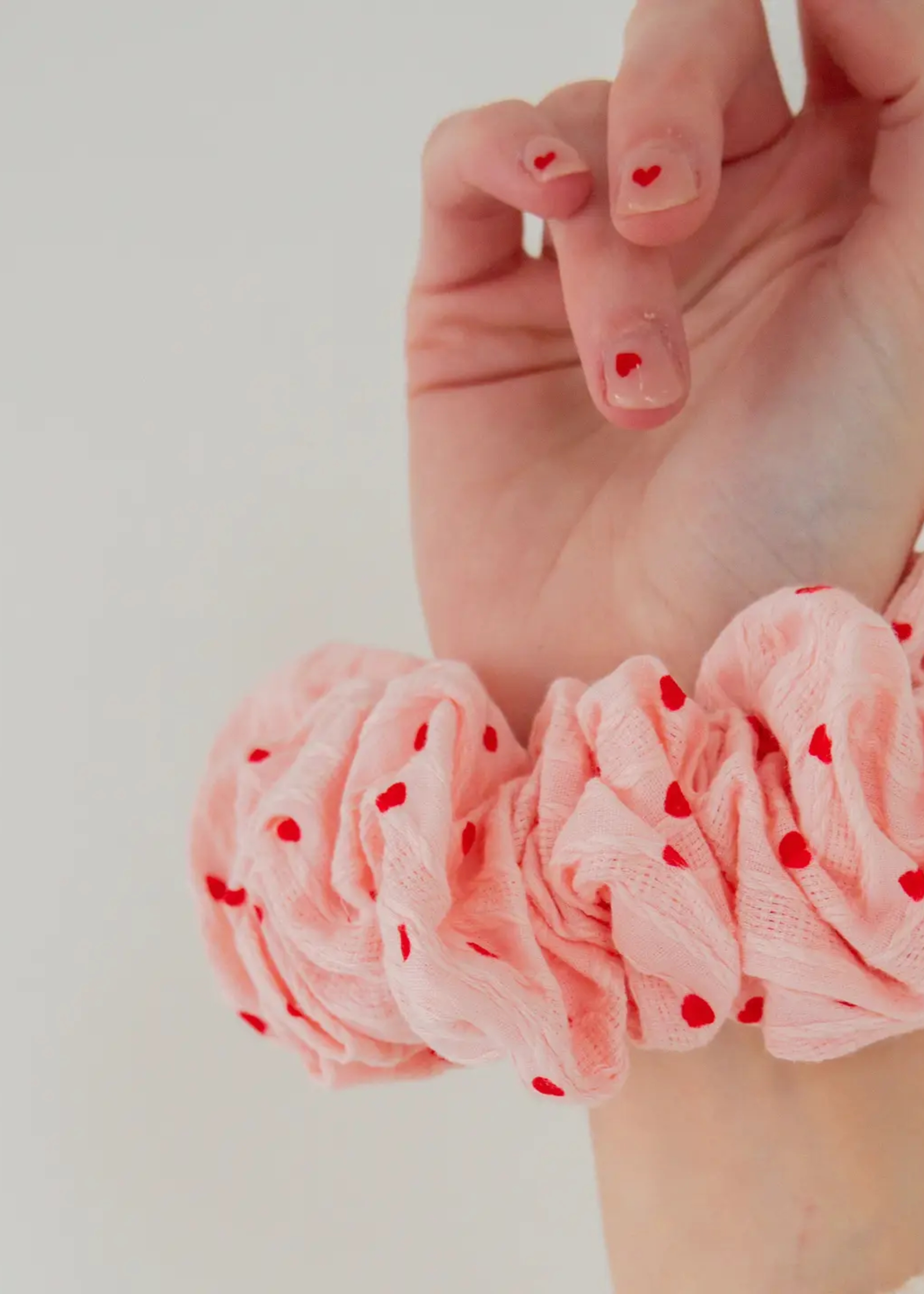 Be mine jumbo scrunchie