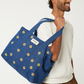 Célestins bag, denim yellow sunflower
