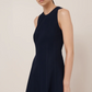 Framework dress, navy