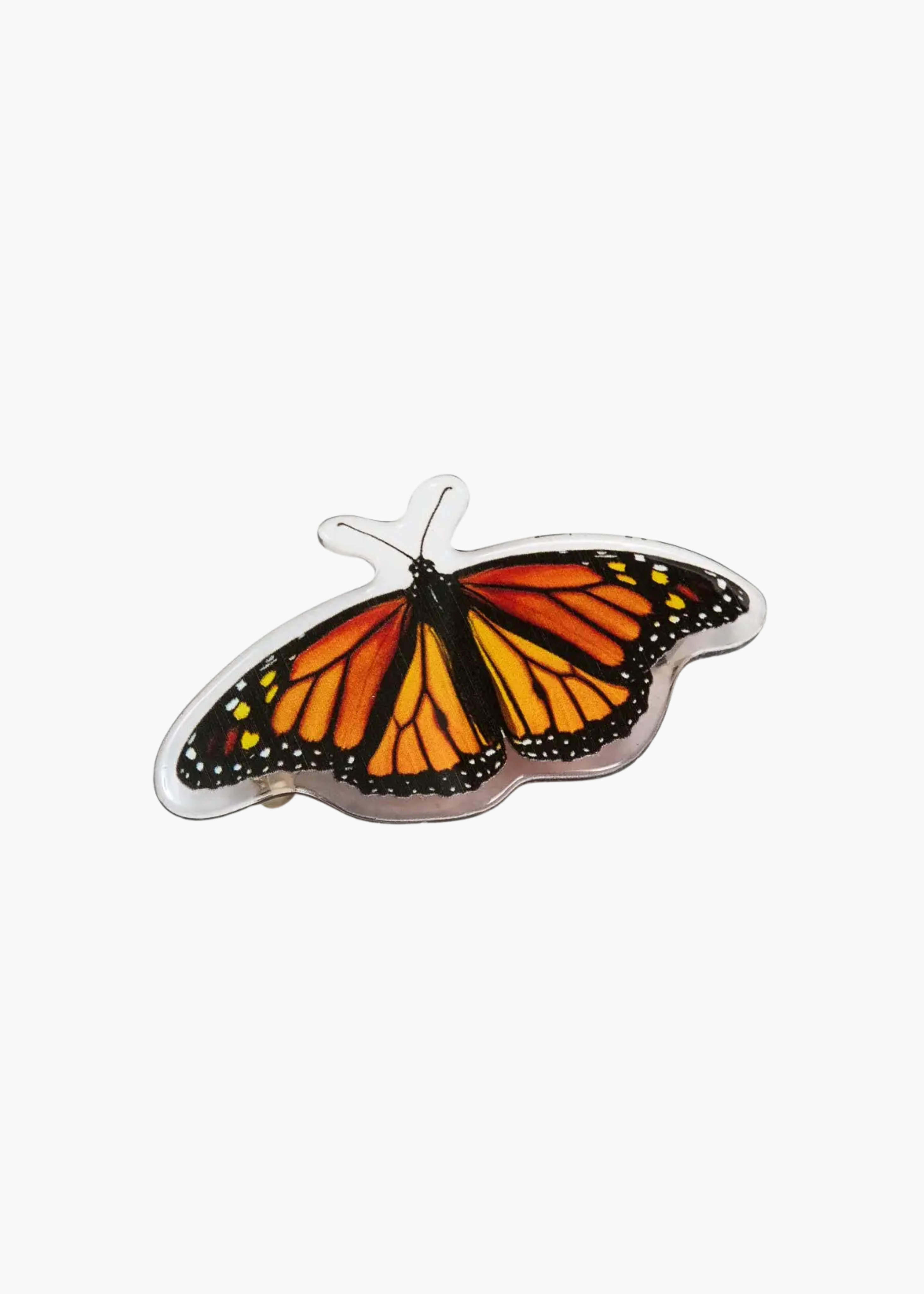 Barrette, monarch butterfly