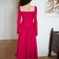 Jessa dress, red