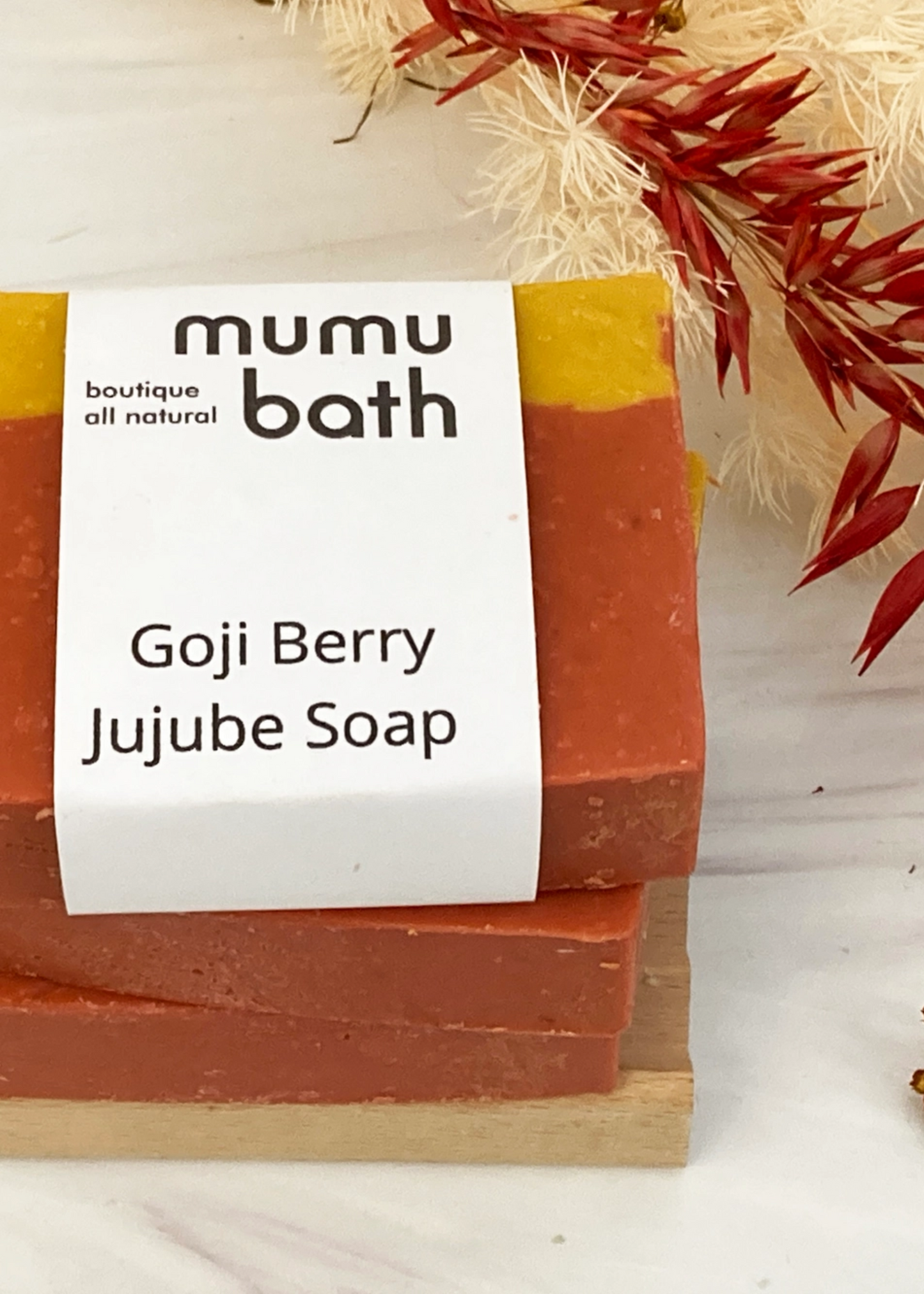 Avocado oil body soap, goji berry jujube