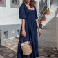Elsie dress, true blue