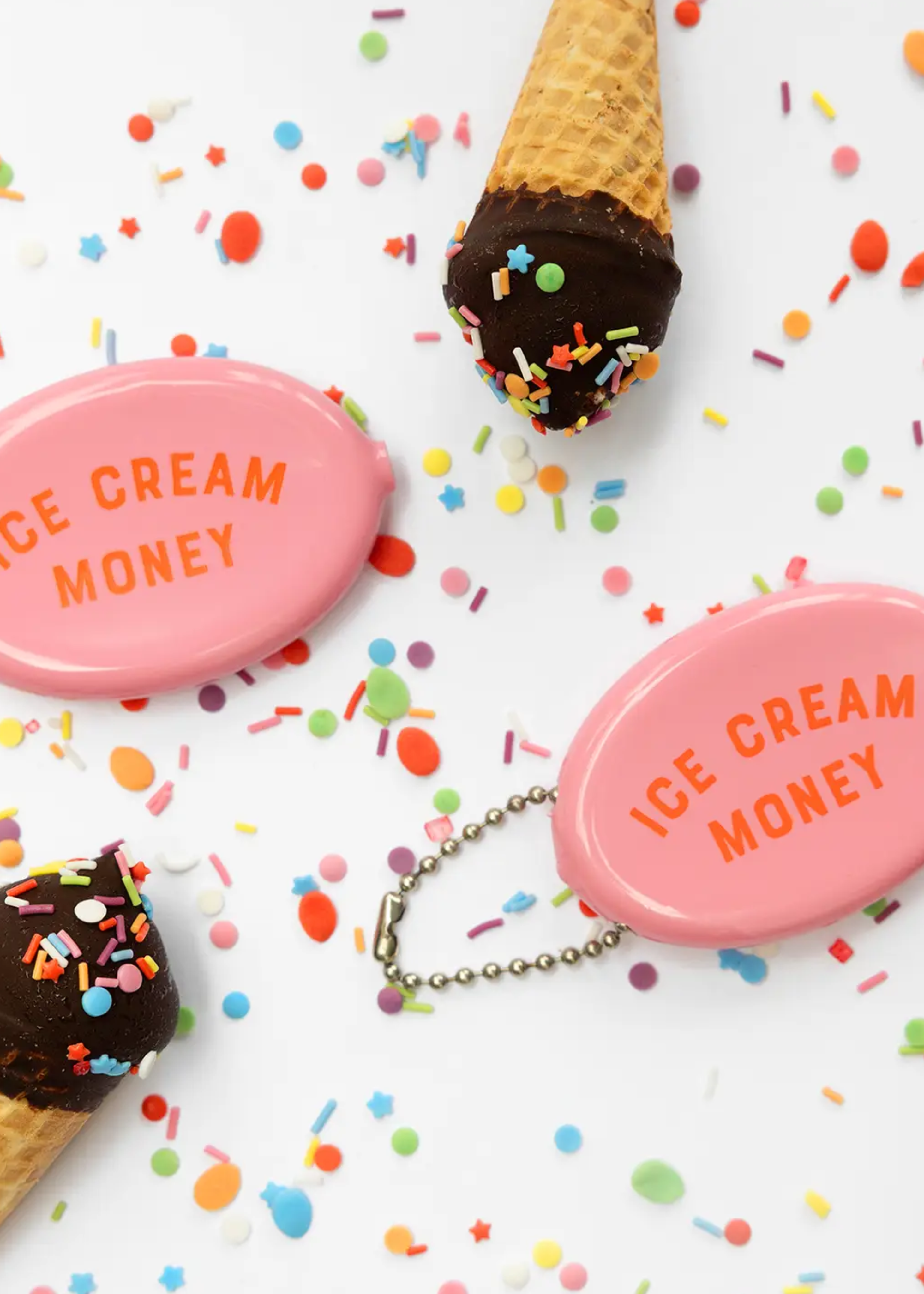 Coin pouch, ice cream money