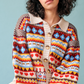 Bee garden cardigan