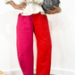 Janus pants II (with side pockets), pink